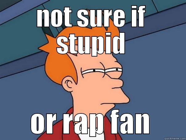 NOT SURE IF STUPID OR RAP FAN Futurama Fry