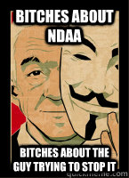 Bitches about  NDAA Bitches about the guy trying to stop it - Bitches about  NDAA Bitches about the guy trying to stop it  Misc