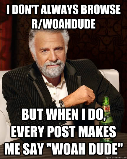 I don't always browse r/woahdude But when I do, every post makes me say 