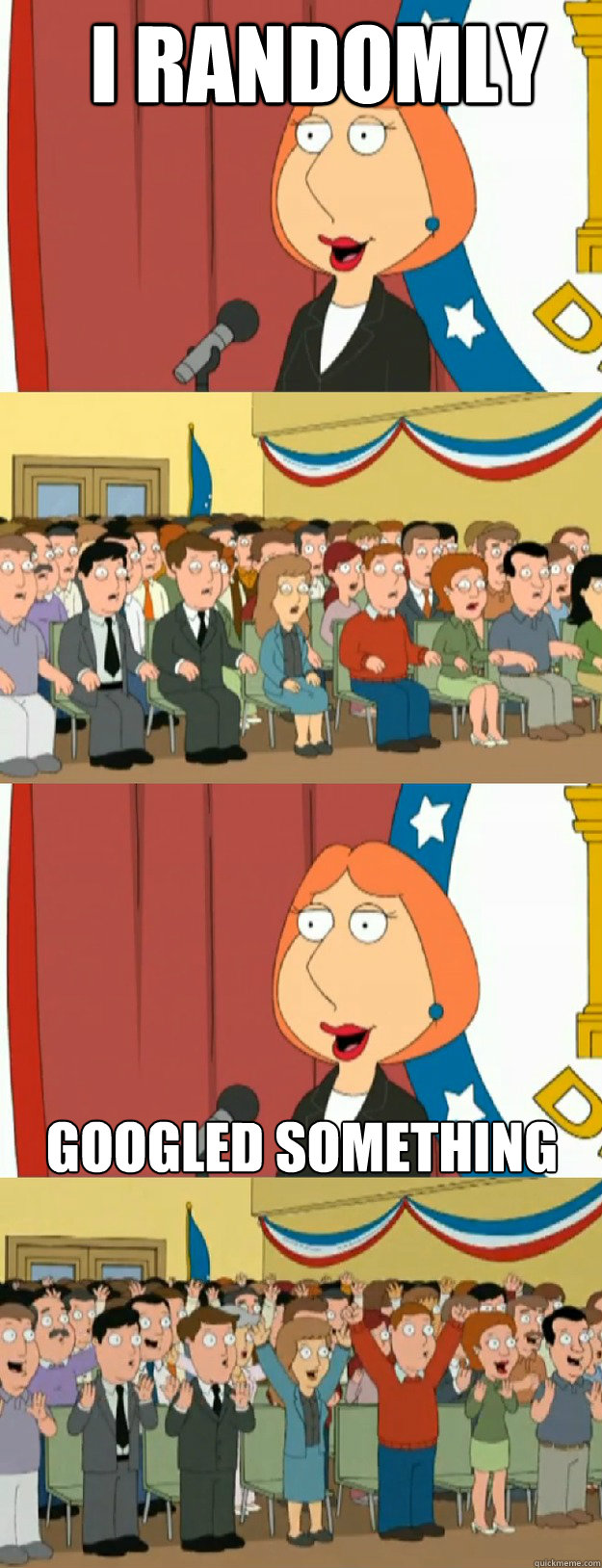 I randomly  googled something  Lois Griffin