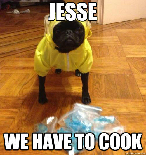 Jesse We have to cook - Jesse We have to cook  Breaking Bad Pug