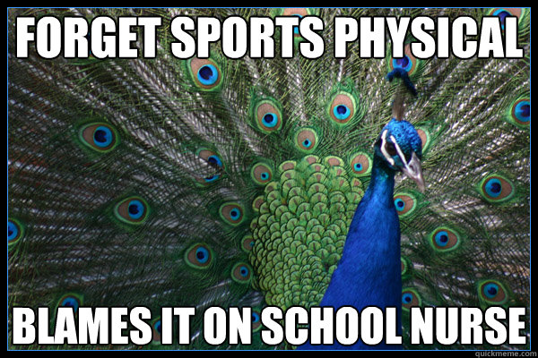 Forget sports physical blames it on school nurse  