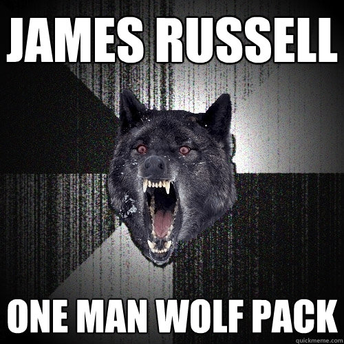 James Russell One Man Wolf Pack  Insanity Wolf
