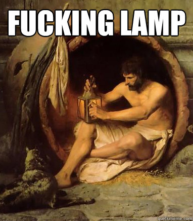 fucking lamp   Diogenes