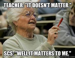 teacher: 