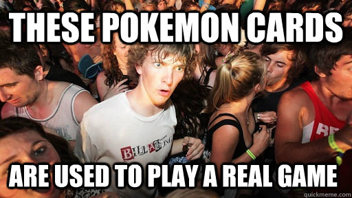 these pokemon cards are used to play a real game - these pokemon cards are used to play a real game  Sudden Clarity Clarence