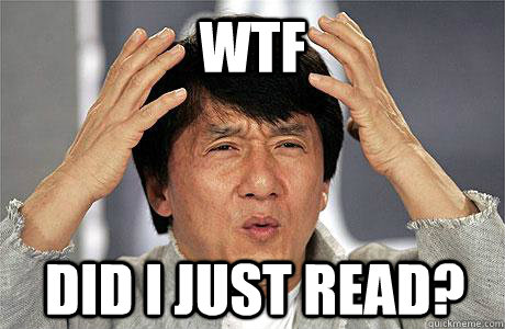 WTF DID I JUST READ?  EPIC JACKIE CHAN