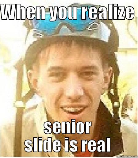 Lloyd Christmas - WHEN YOU REALIZE  SENIOR SLIDE IS REAL Misc