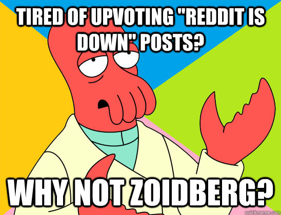 Tired of upvoting 