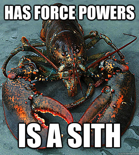 Has Force Powers Is a Sith  