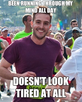 Been running through my mind all day Doesn't look tired at all  Ridiculously photogenic guy