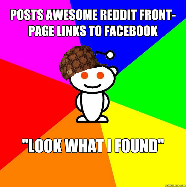 Posts awesome reddit front-page links to facebook 