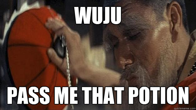 wuju pass me that potion  Master Yi