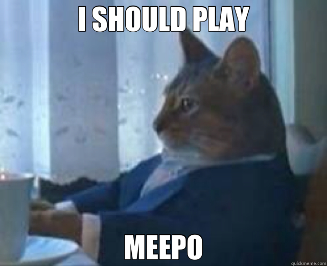 I SHOULD PLAY MEEPO  Sophisticated Cat