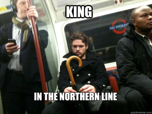 KING IN THE NORTHERN LINE - KING IN THE NORTHERN LINE  King in the north