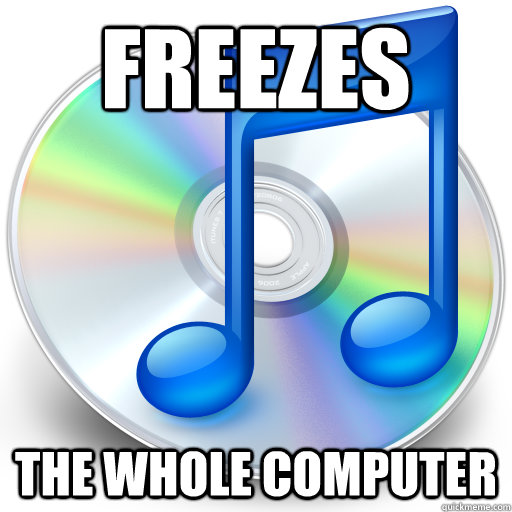 Freezes The whole computer  
