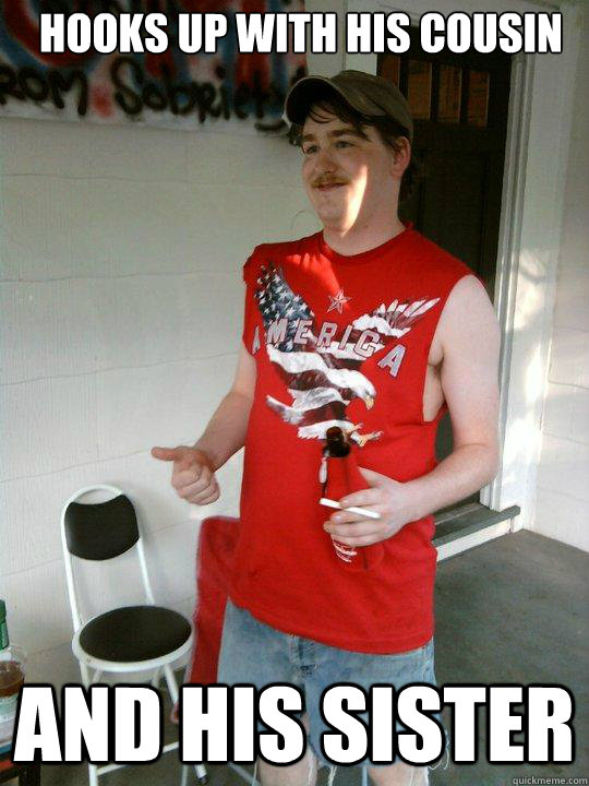 Hooks up with his cousin and his sister  Redneck Randal