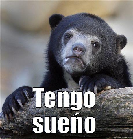  TENGO SUEŃO Confession Bear