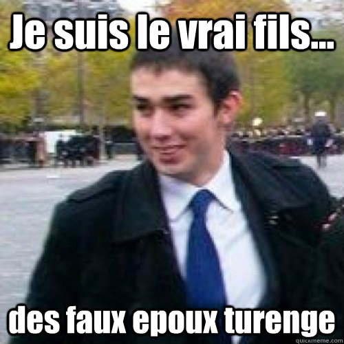 Je suis le vrai fils... des faux epoux turenge  