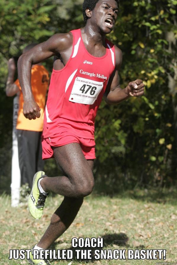  COACH JUST REFILLED THE SNACK BASKET! Misc