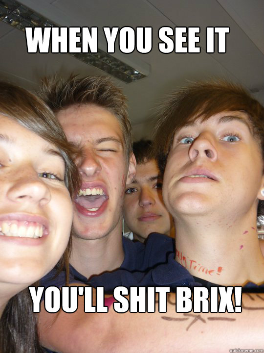 when you see it you'll shit brix! - when you see it you'll shit brix!  Misc