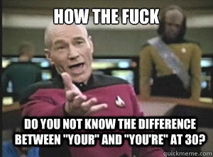 How the fuck Do you not know the difference between 