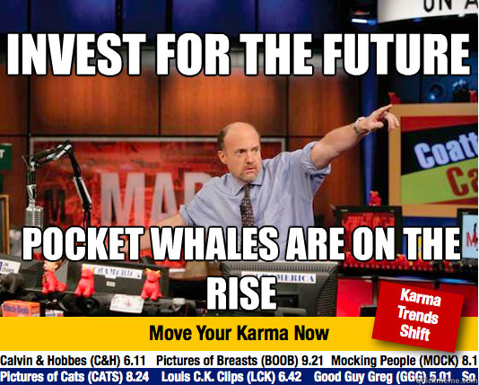 Invest for the future Pocket whales are on the rise - Invest for the future Pocket whales are on the rise  Mad Karma with Jim Cramer