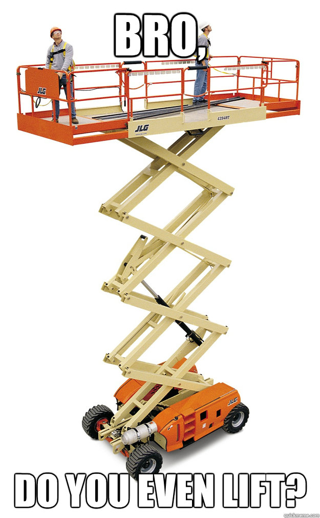 Bro, do you even lift? - Bro, do you even lift?  Misc