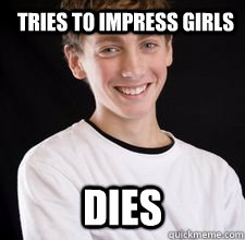 Tries to Impress Girls Dies  High School Freshman