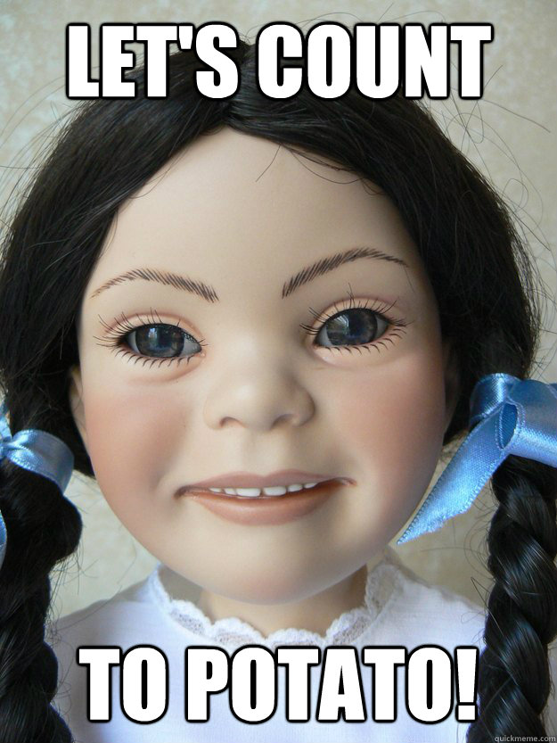 Let's count to potato! - Let's count to potato!  Potato Doll