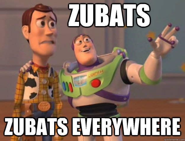 ZUBATS ZUBATS EVERYWHERE - ZUBATS ZUBATS EVERYWHERE  Pinks everywhere