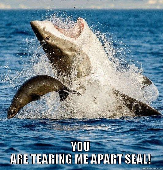  YOU ARE TEARING ME APART SEAL! Misc
