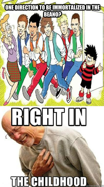 One Direction to be immortalized in the Beano? - One Direction to be immortalized in the Beano?  Misc