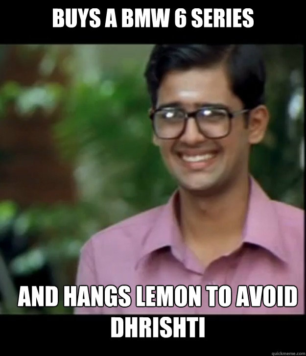 Buys A BMW 6 SERIES AND HANGS LEMON TO AVOID DHRISHTI Caption 3 goes here - Buys A BMW 6 SERIES AND HANGS LEMON TO AVOID DHRISHTI Caption 3 goes here  Smart Iyer boy