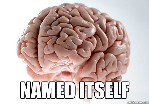  named itself  Scumbag Brain