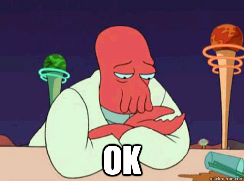  OK  sad zoidberg