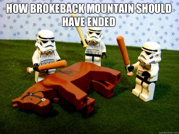 How Brokeback Mountain should have ended   Dead Horse