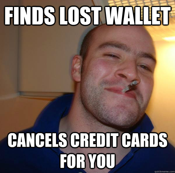 finds lost wallet Cancels credit cards for you - finds lost wallet Cancels credit cards for you  Misc