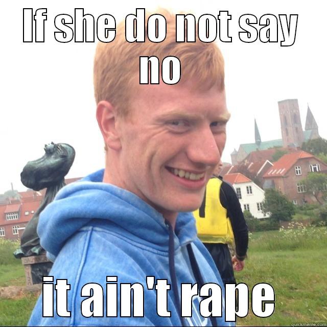 IF SHE DO NOT SAY NO IT AIN'T RAPE Misc