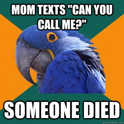 Mom texts 