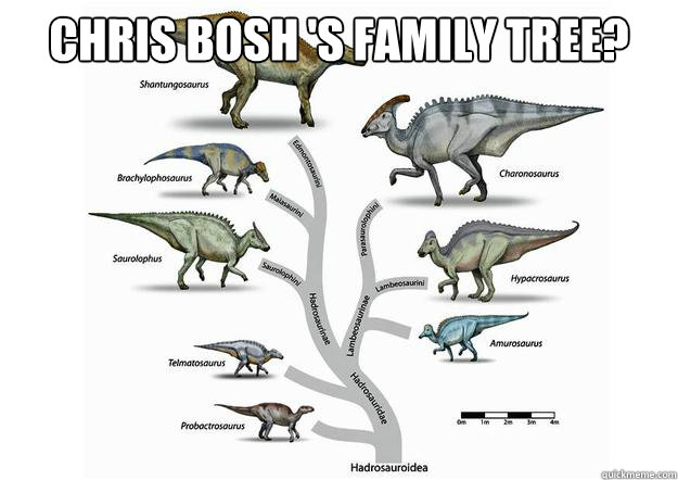Chris Bosh 's family tree?   family tree