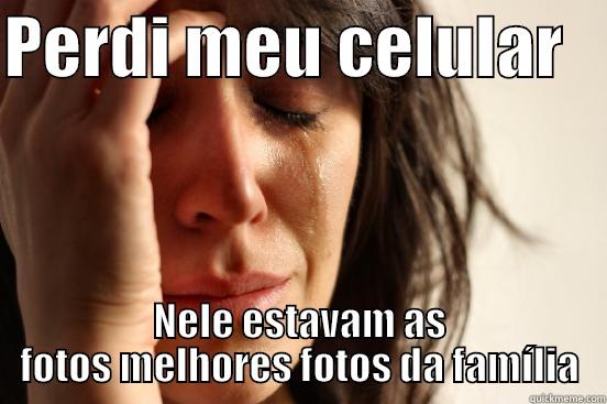 PERDI MEU CELULAR    NELE ESTAVAM AS FOTOS MELHORES FOTOS DA FAMÍLIA First World Problems