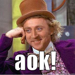  AOK! Creepy Wonka