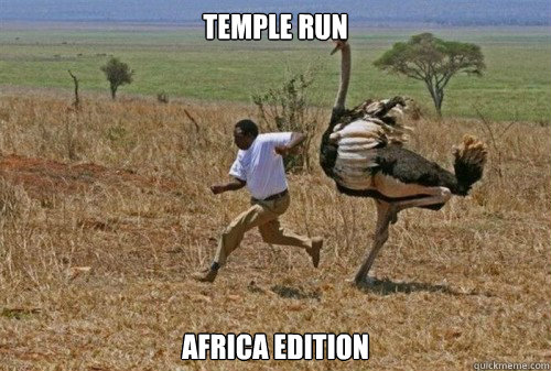 TEMPLE RUN AFRICA EDITION  - TEMPLE RUN AFRICA EDITION   Temple run gone wild