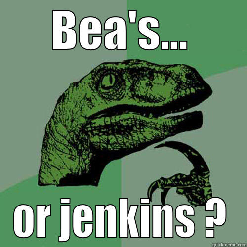 BEA'S... OR JENKINS ? Philosoraptor