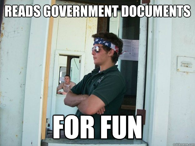 reads government documents for fun - reads government documents for fun  college conservative kevin