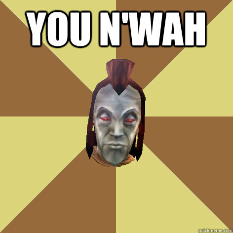 you n'wah   Morrowind NPC