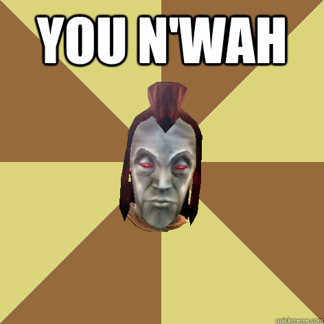 you n'wah  - you n'wah   Morrowind NPC