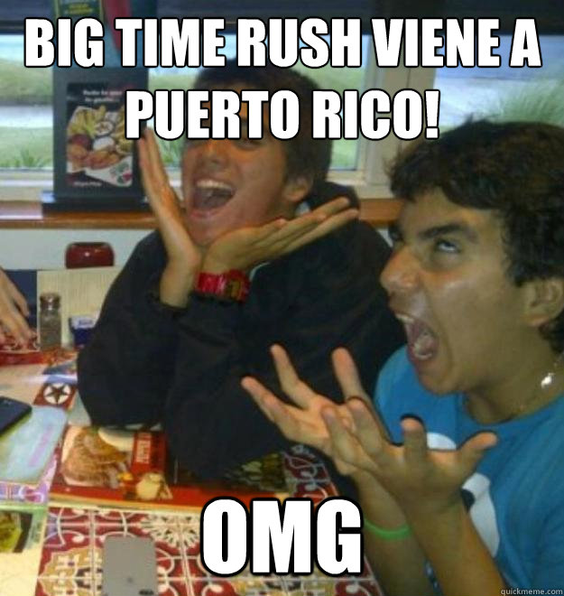 Big Time rush viene a Puerto Rico!  OMG  - Big Time rush viene a Puerto Rico!  OMG   JaJA