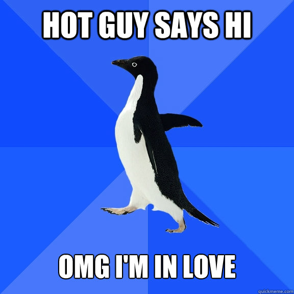 hot guy says hi   OMG I'm in love - hot guy says hi   OMG I'm in love  Misc